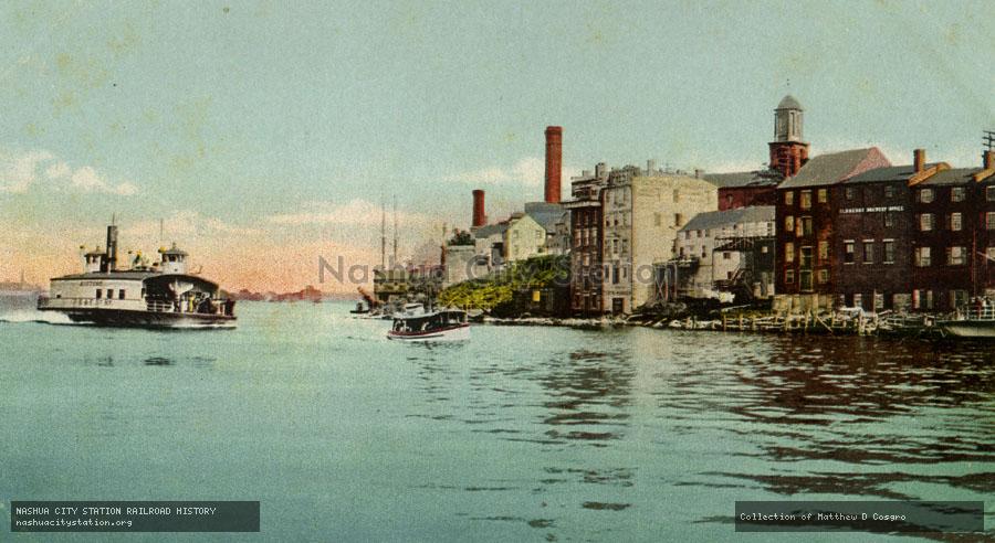 Postcard: Rivermouth Landing, Portsmouth, New Hampshire
